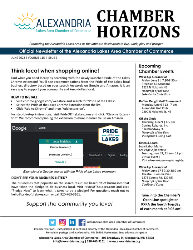 June 2022 Chamber Horizons Interactive Newsletter